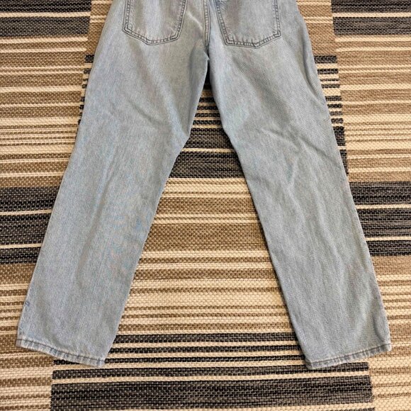 Madewell Women's The Perfect Vintage Jean Cotton Zip Fly Light Wash Size 25P - Picture 9 of 15